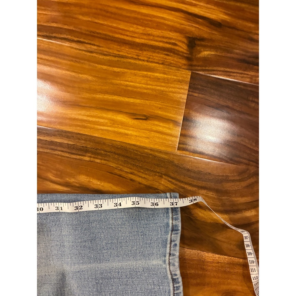 American Eagle Slim Light Wash Denim Jeans 31x30 Blue Cotton Blend Stretch‎ - Picture 6 of 7